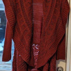 Open Front Duster Cardigan by Orange Fashion Village